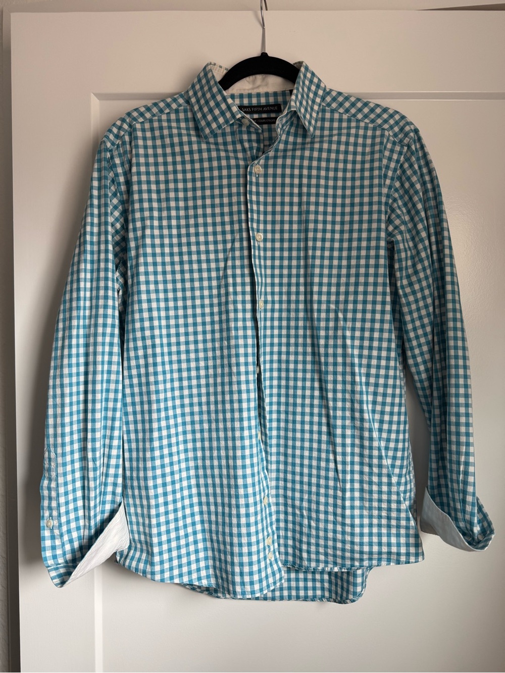 Saks Fifth Avenue Gingham Button-Down Shirt